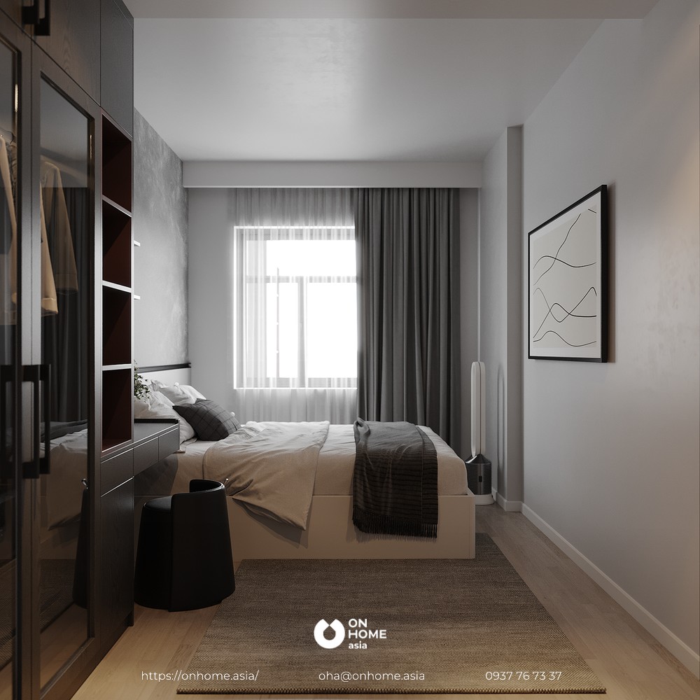 Thiết kế nội thất căn hộ the glory 2pn - phong cách hiện đại Nội thất căn hộ the glory 2pn