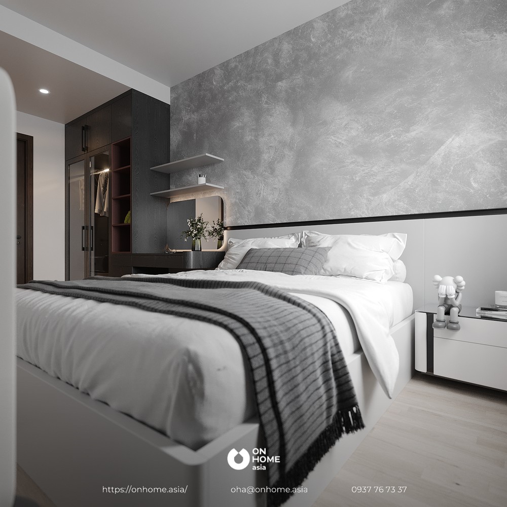 Thiết kế nội thất căn hộ the glory 2pn - phong cách hiện đại Nội thất căn hộ the glory 2pn
