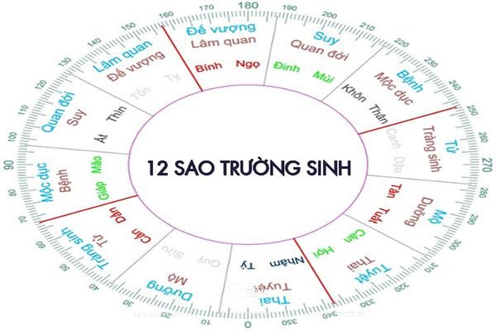 Vòng trường sinh - số bậc cầu thang theo phong thủy